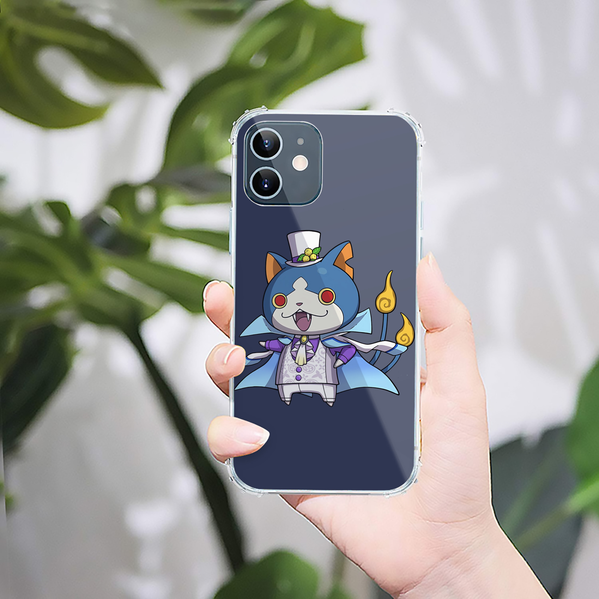 （画像用） 妖怪ウォッチ Yo-kai Watch 【iPhone 12シリーズ対応】透明スマホケース（クリアソフトケース）